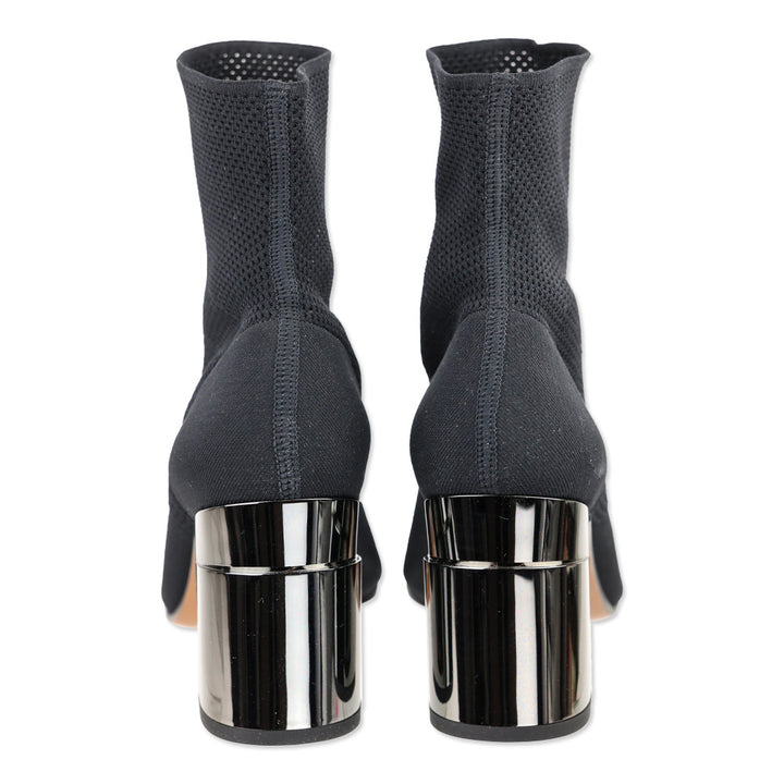 Robert Clergerie Paris Black Keane Stretch Sock Ankle Boot