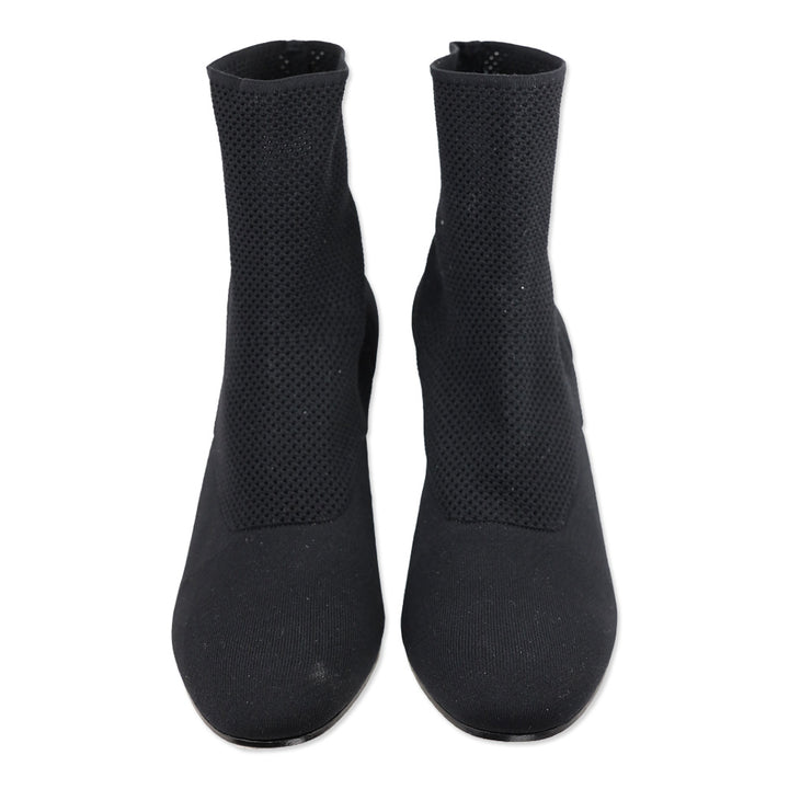 Robert Clergerie Paris Black Keane Stretch Sock Ankle Boot