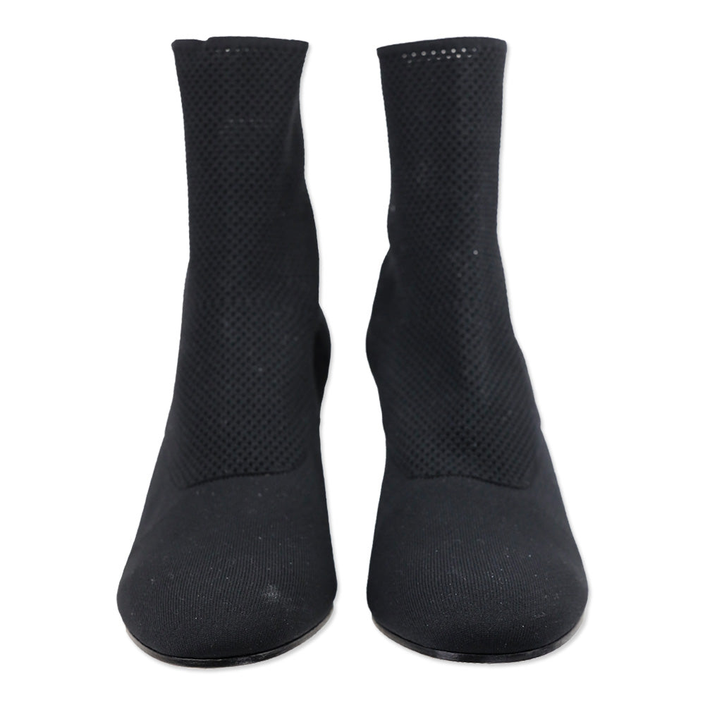 Robert Clergerie Paris Black Keane Stretch Sock Ankle Boot