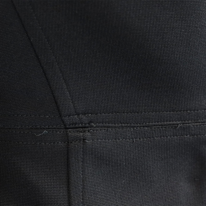 Roberto Cavalli Black Leopard-Print Lace Long Sleeve Midi Dress