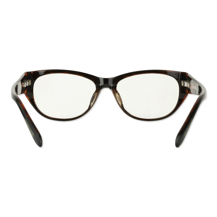 Roberto Cavalli Maupiti Dark Brown Acetate Oval Prescription Eyeglasses