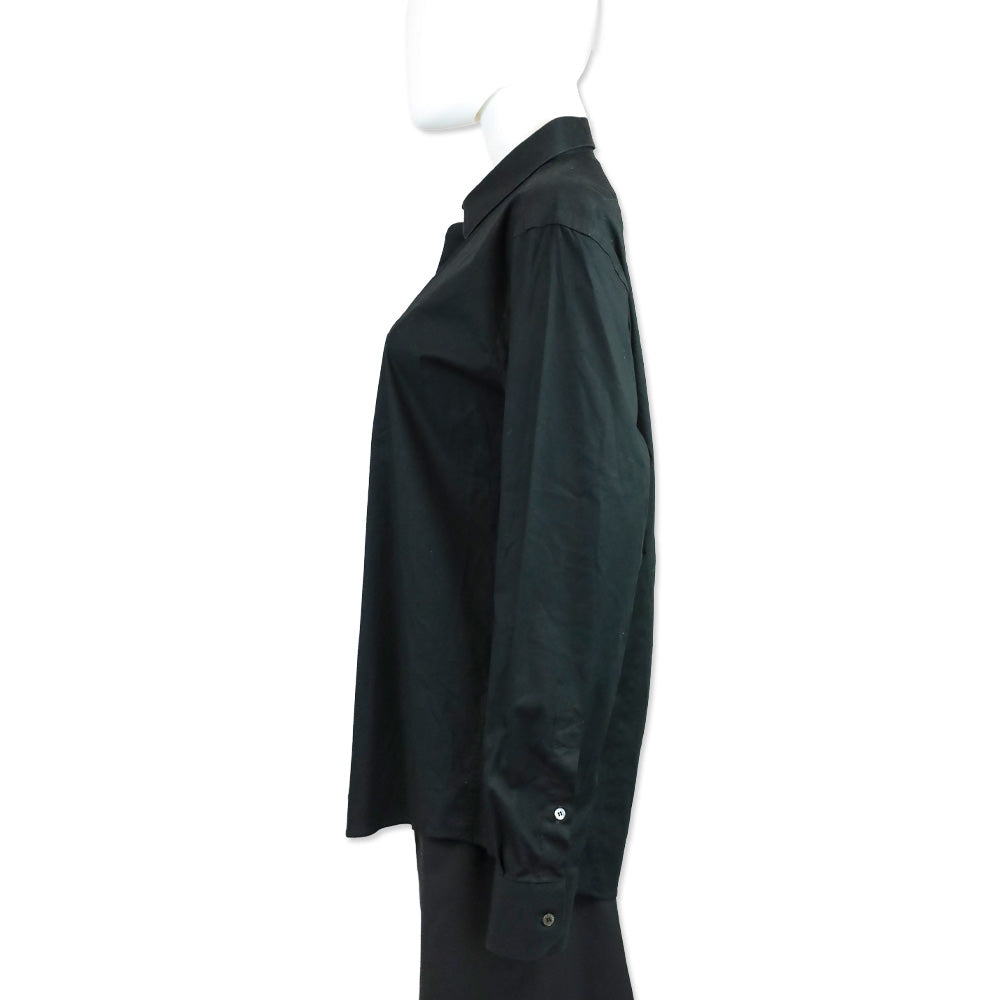 Roberto Cavalli Men's Black Button Up Shirt