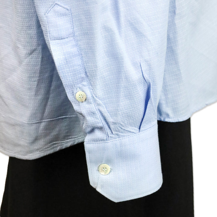 Roberto Cavalli Men's Blue Button Up Shirt