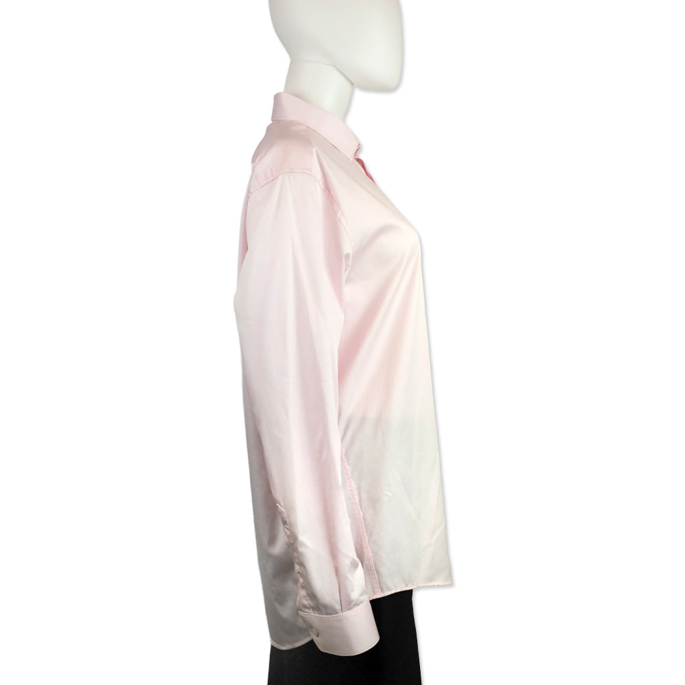 Roberto Cavalli Men's Pink Button Up Shirt