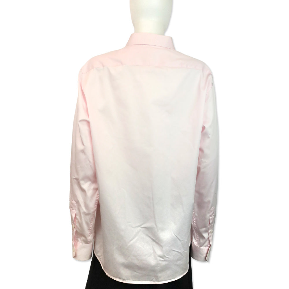 Roberto Cavalli Men's Pink Button Up Shirt