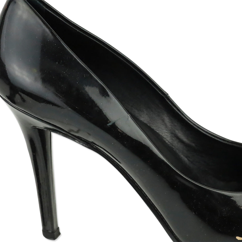 Roger Vivier Patent Leather Bow Pump