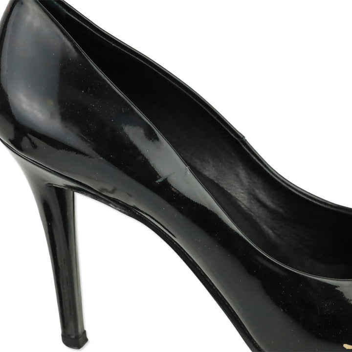 Roger Vivier Patent Leather Bow Pump