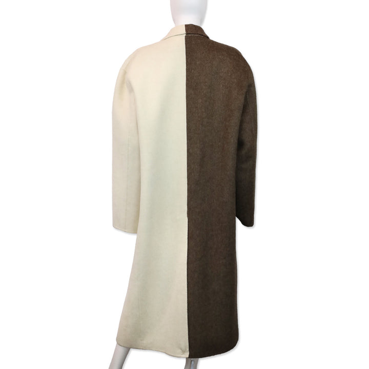 Ronny Kobo Chocolate Brown/Ivory Wendalin Coat