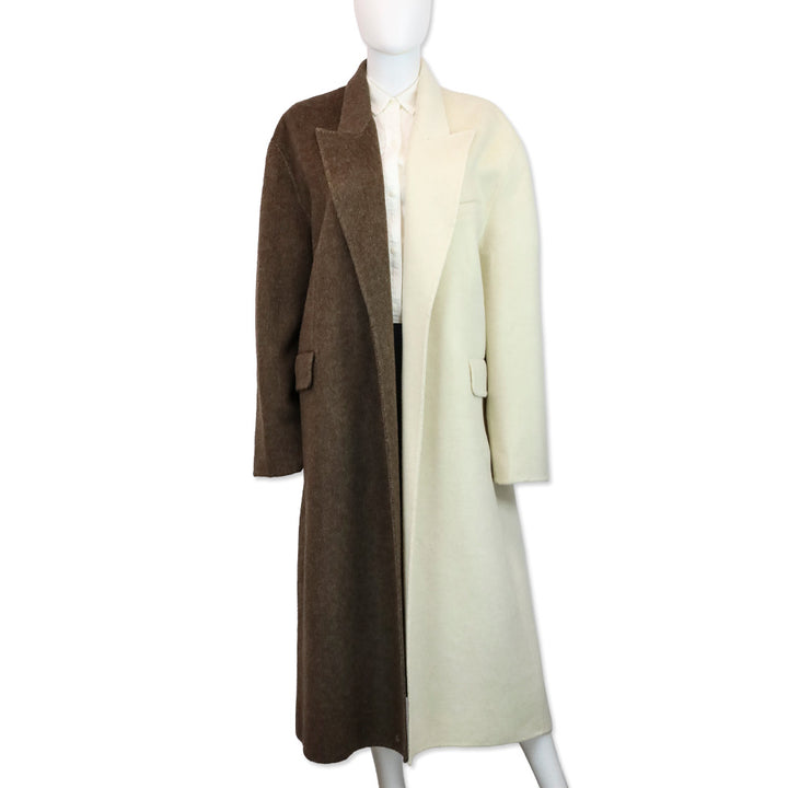 Ronny Kobo Chocolate Brown/Ivory Wendalin Coat