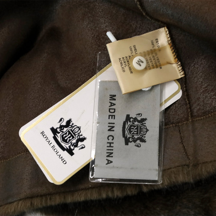 Royal Roland Brown Faux Fur Shawl