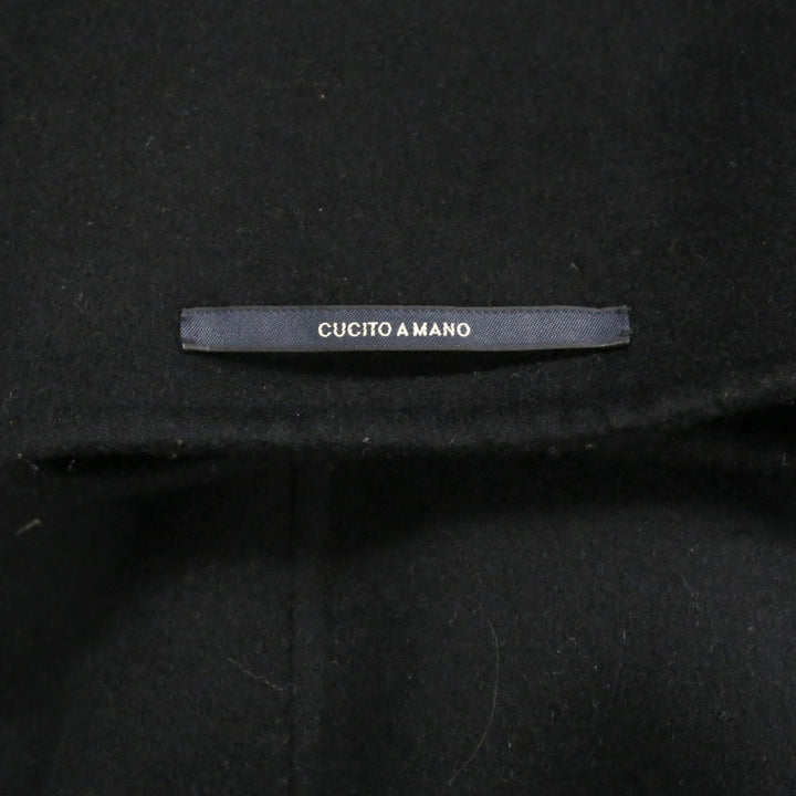 S' Max Mara Navy Wool/Angora Short Sleeve Coat