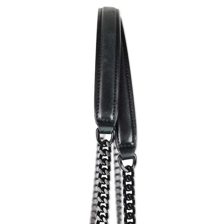 Saint Laurent Black Quilted Leather Lou Puffer Small Shoulder Bag