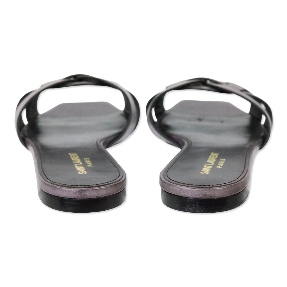 Saint Laurent Mauve Purple Nu Pieds 05 Slide Sandals