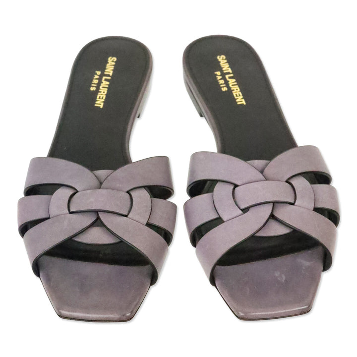 Saint Laurent Mauve Purple Nu Pieds 05 Slide Sandals