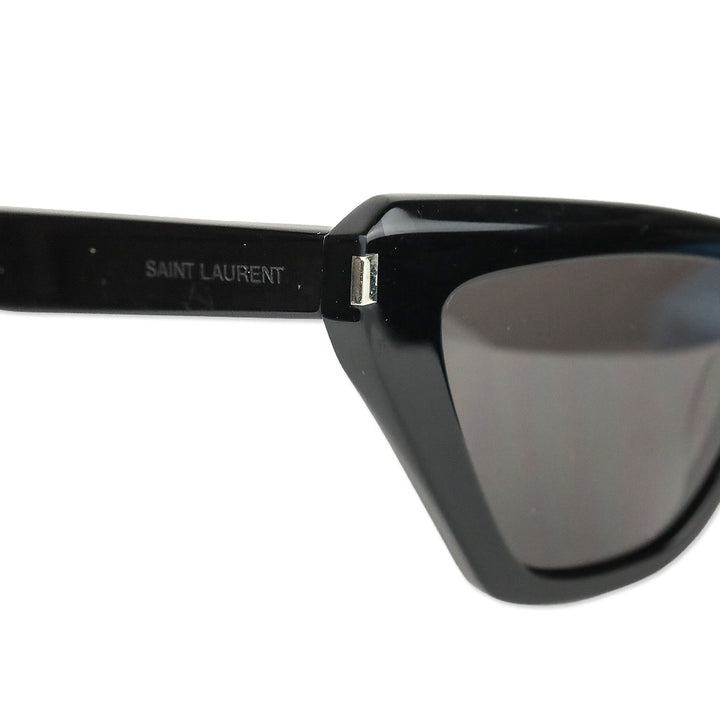 Saint Laurent SL466 Black Cat-Eye Sunglasses