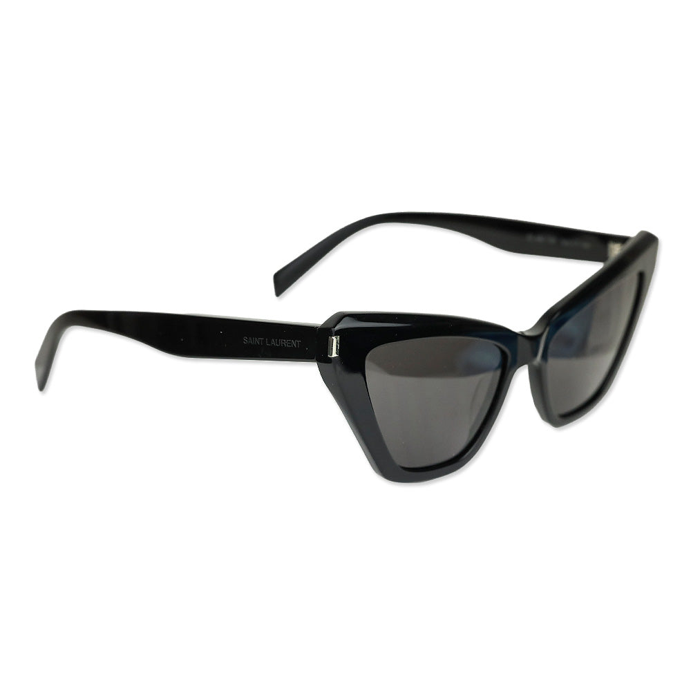 Saint Laurent SL466 Black Cat-Eye Sunglasses