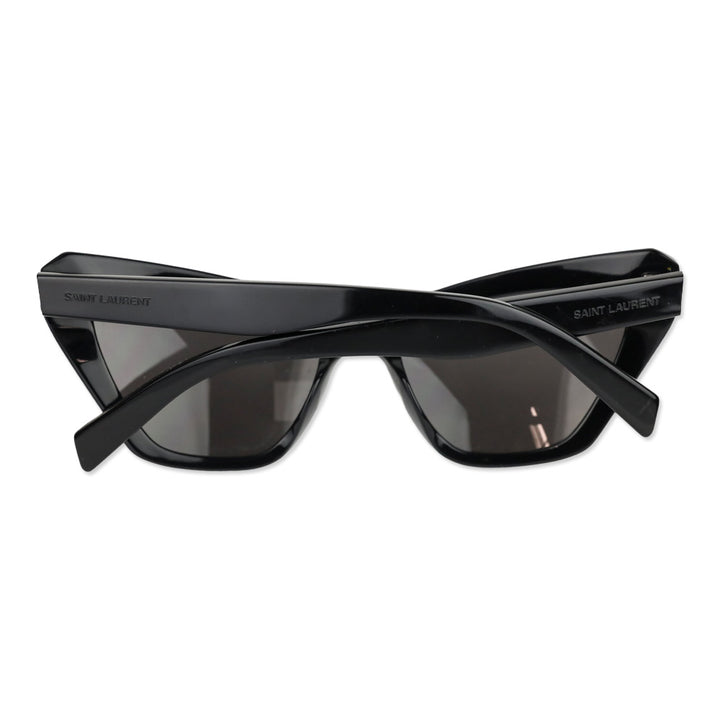 Saint Laurent SL466 Black Cat-Eye Sunglasses
