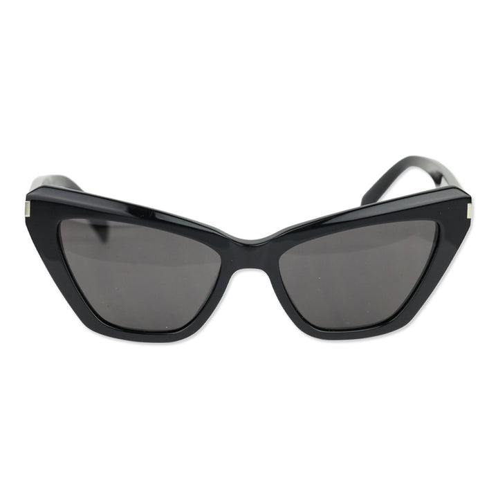 Saint Laurent SL466 Black Cat-Eye Sunglasses