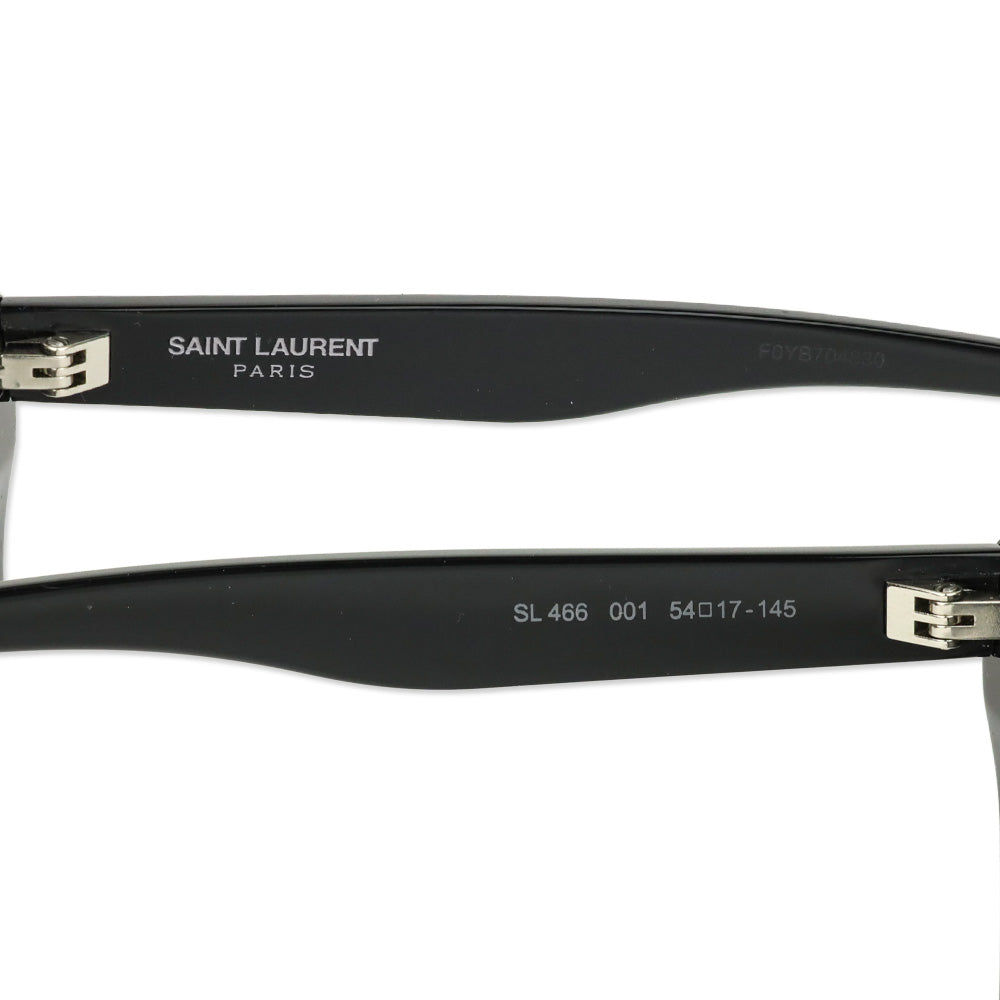 Saint Laurent SL466 Black Cat-Eye Sunglasses