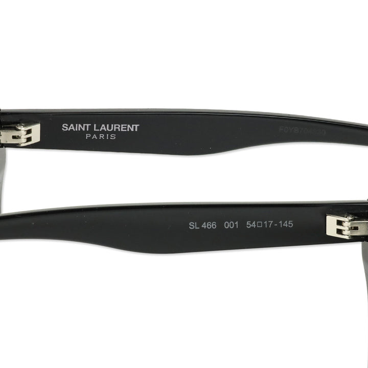 Saint Laurent SL466 Black Cat-Eye Sunglasses