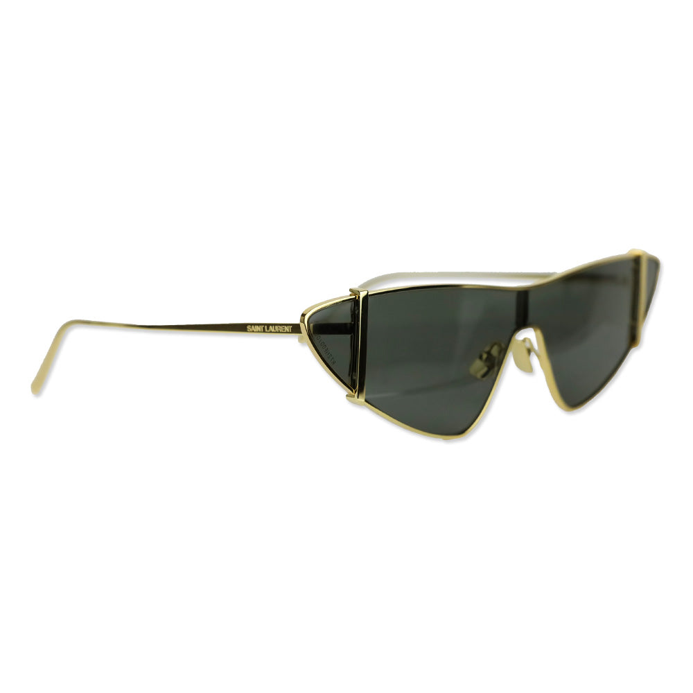 Saint Laurent SL 536 Gold Metal Frame Cat Eye Sunglasses