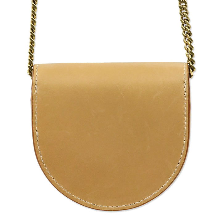 Saint Laurent Tan Leather Kaia Baby Kaia Micro Satchel