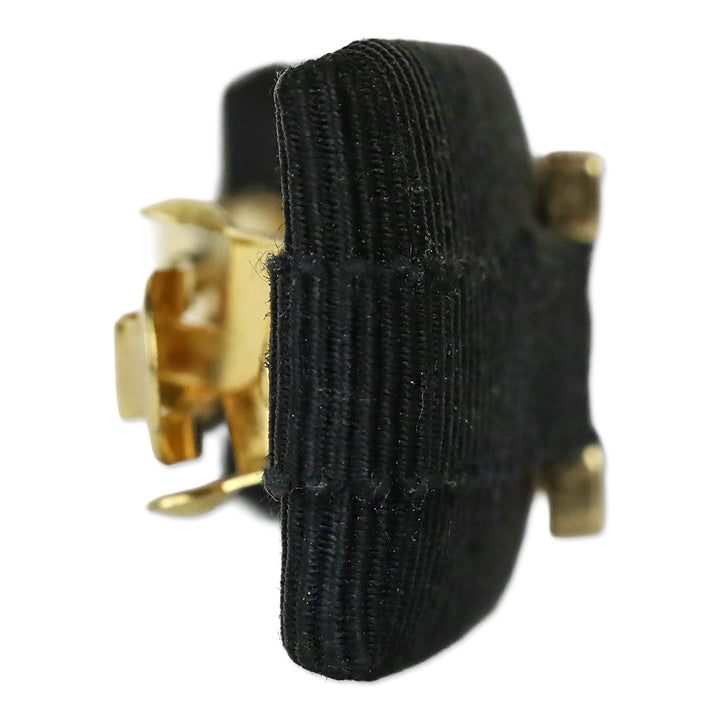 Salvatore Ferragamo Black Gancini Barrette