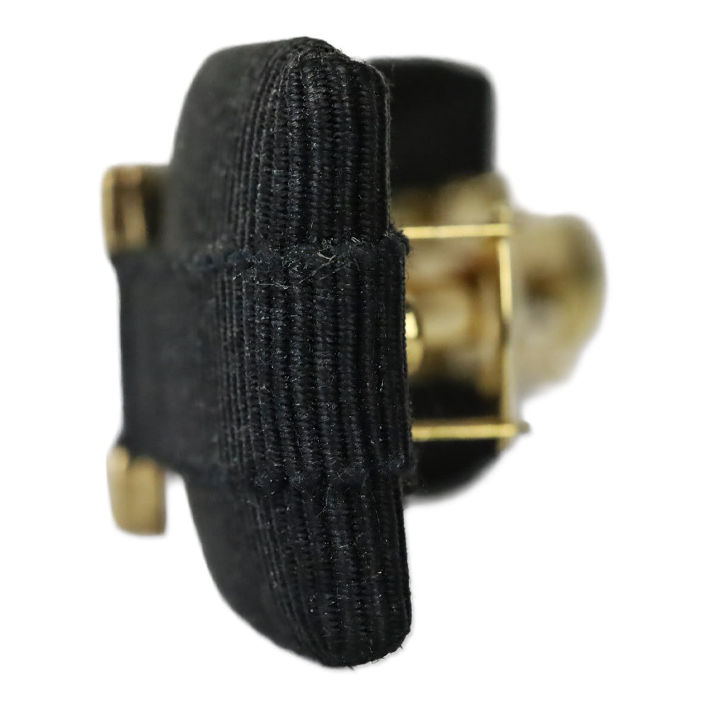 Salvatore Ferragamo Black Gancini Barrette
