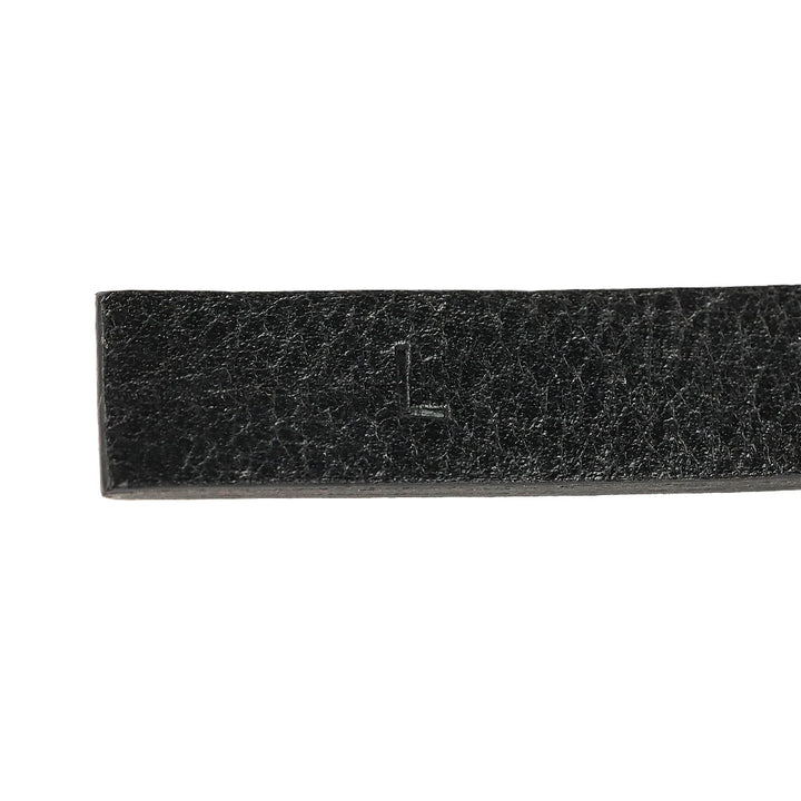 Salvatore Ferragamo Black Patent Leather Gancini Zipper Belt Bag