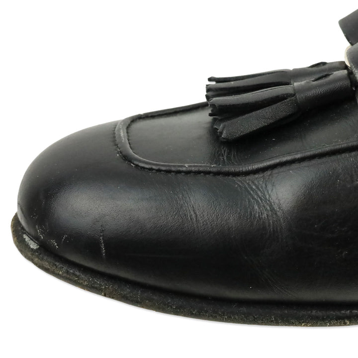 Salvatore Ferragamo Black Vara Bow Tassel Mules