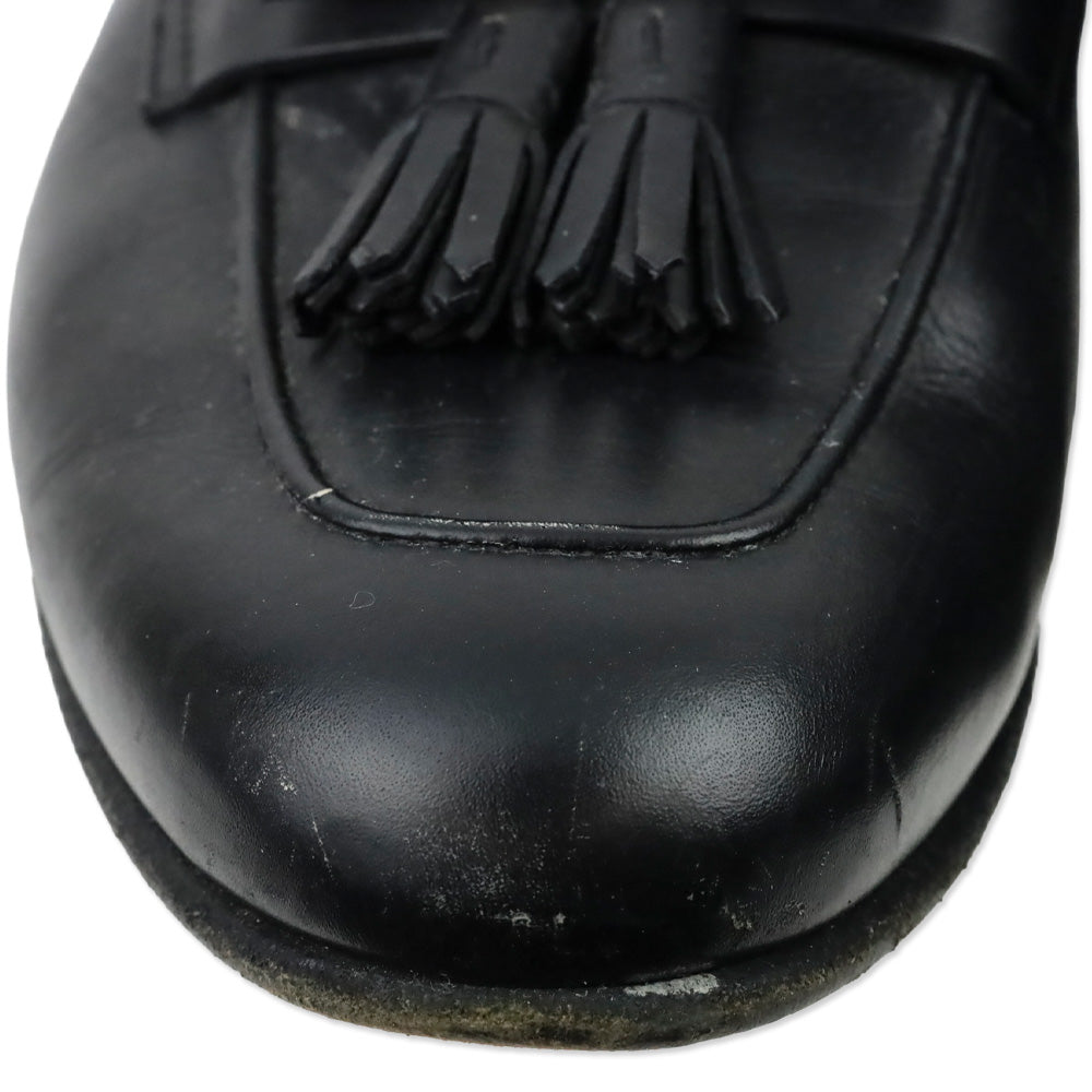 Salvatore Ferragamo Black Vara Bow Tassel Mules