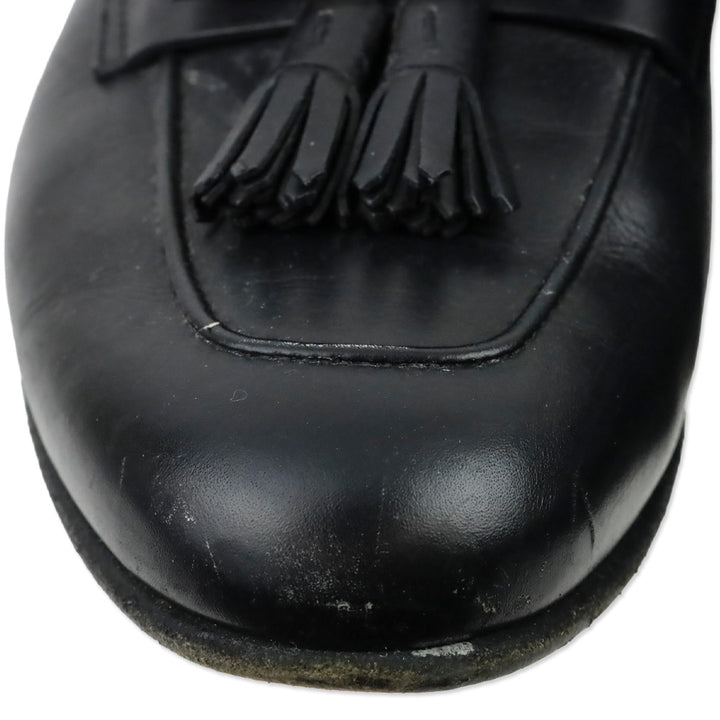 Salvatore Ferragamo Black Vara Bow Tassel Mules