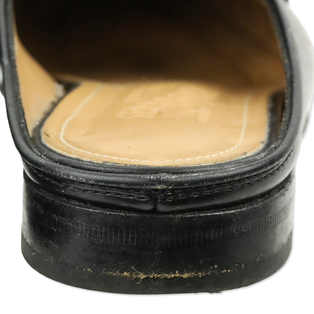 Salvatore Ferragamo Black Vara Bow Tassel Mules