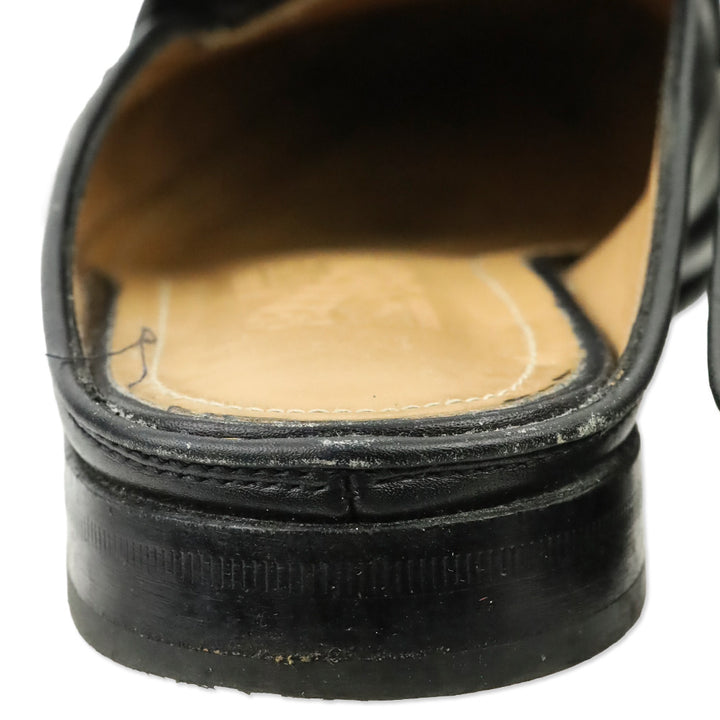 Salvatore Ferragamo Black Vara Bow Tassel Mules