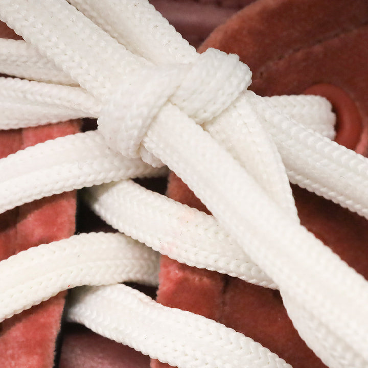 Salvatore Ferragamo Pink Velvet Cube Low Top Sneakers