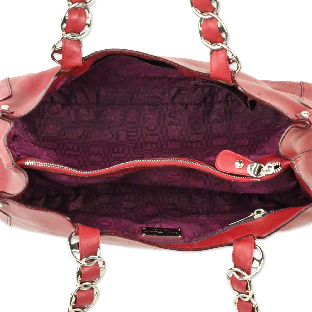 Salvatore Ferragamo Saffiano Leather Nicoletta Bag