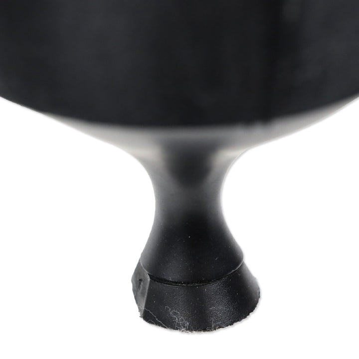 Salvatore Ferragamo Tiara 3cm Black Satin Grosgrain Flower Kitten Pump