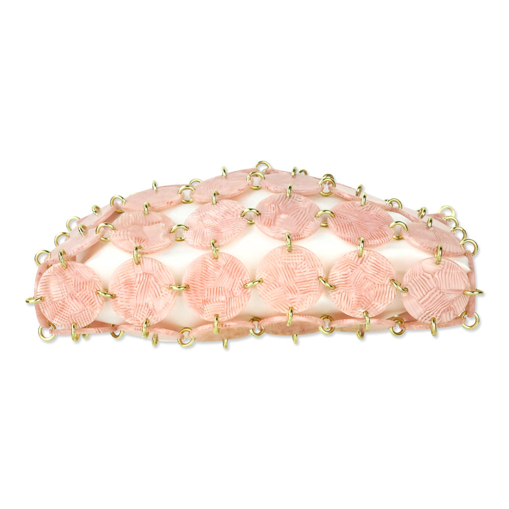 Sandro Rose Pink Acetate Pastille PM Bag