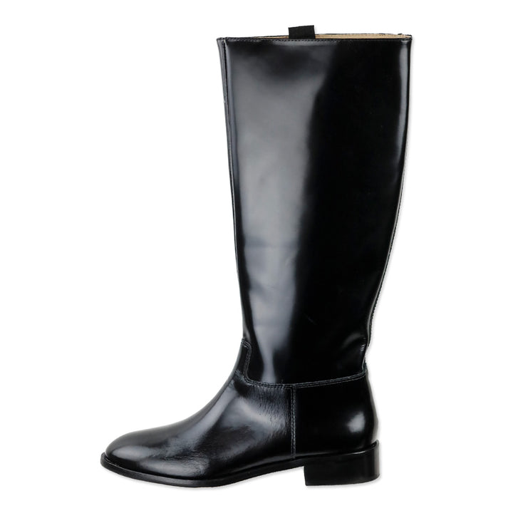 Silent D Black Patent Leather Giselle Boot