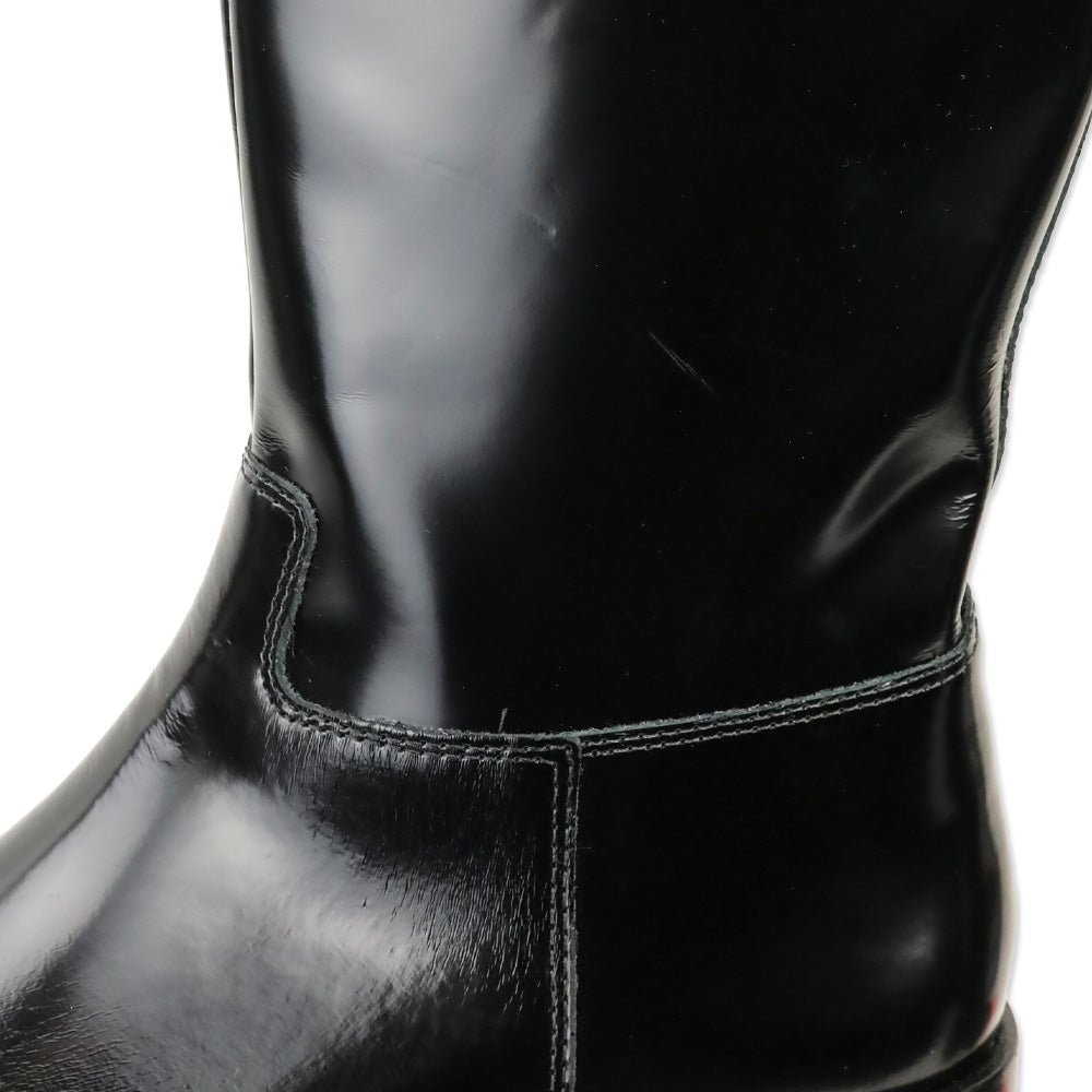 Silent D Black Patent Leather Giselle Boot