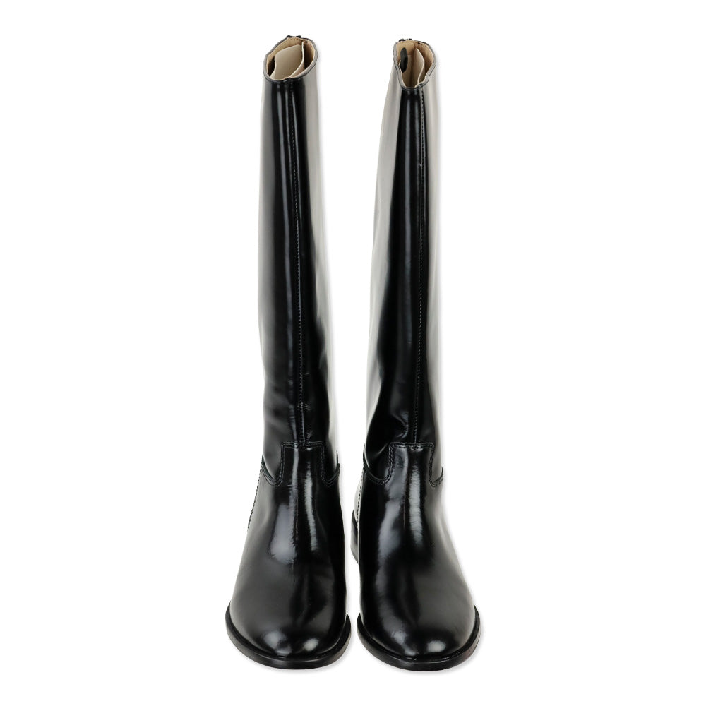 Silent D Black Patent Leather Giselle Boot