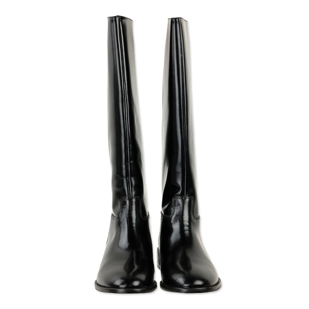 Silent D Black Patent Leather Giselle Boot