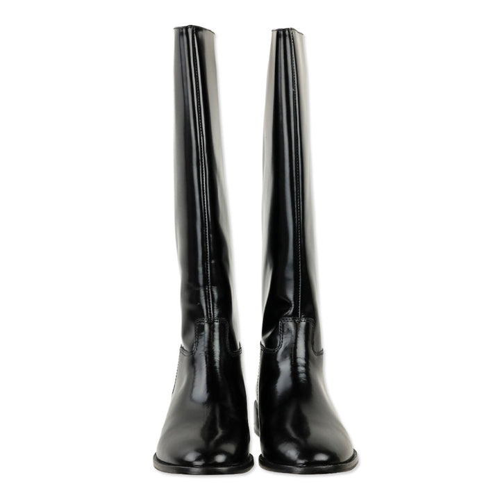 Silent D Black Patent Leather Giselle Boot