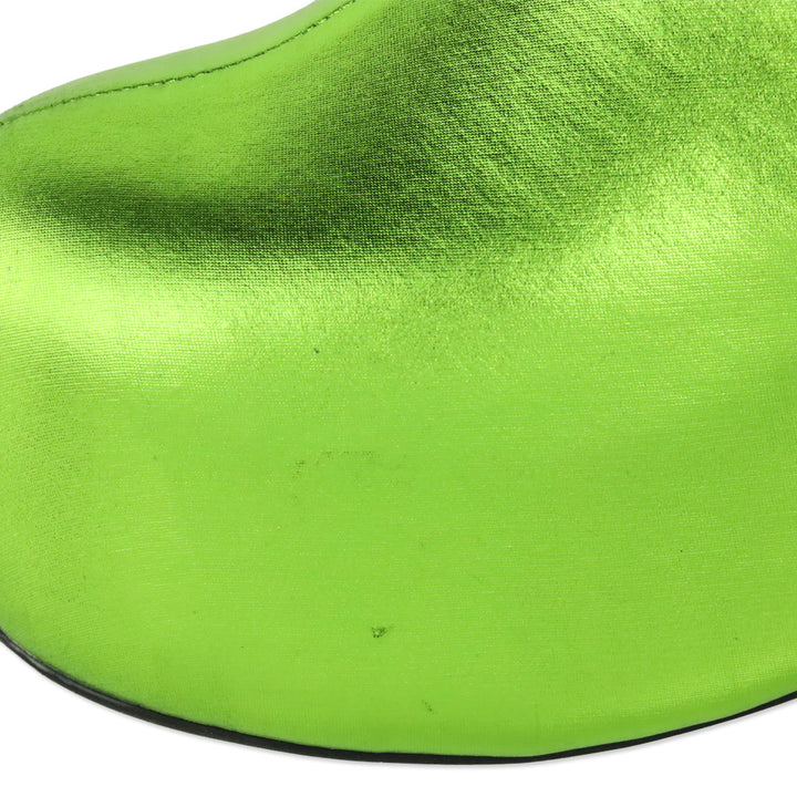 Simon Miller Metallic Galactic Green Platform Bubble Clog