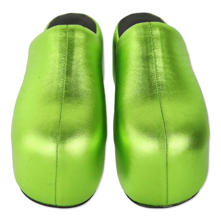 Simon Miller Metallic Galactic Green Platform Bubble Clog