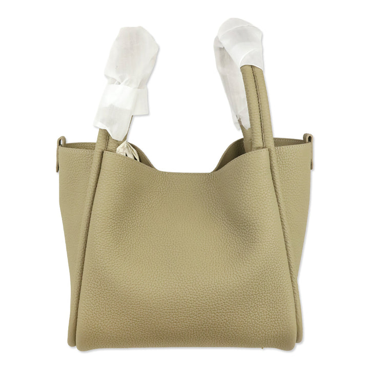 Songmont Cream Apricot Full Grain Leather Large Song Bag
