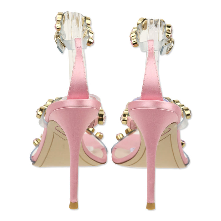 Sophia Webster Pink Rosalind Gem 85 Sandals