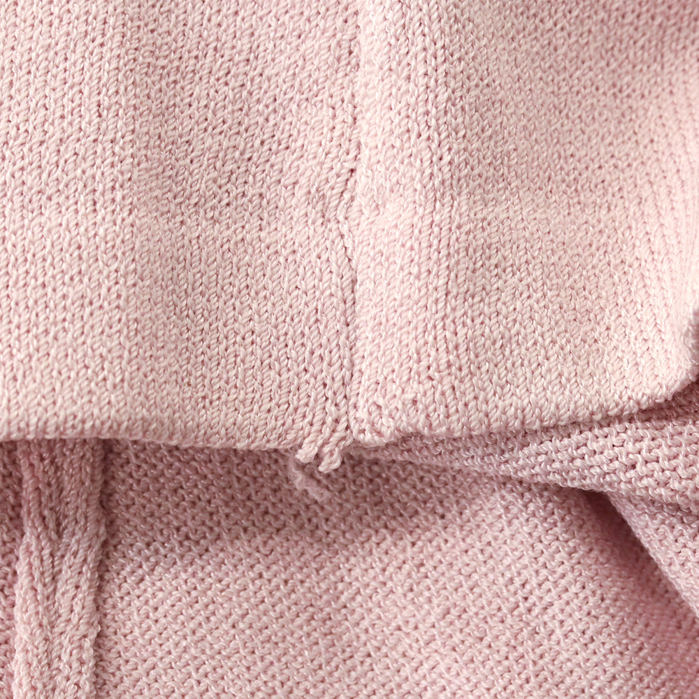 St. John Pink Petal Santana Knit Scoop Neck Tank Top