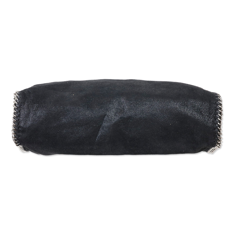 Stella McCartney Black Shimmer Falabella Tote