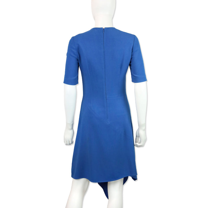 Stella McCartney Blue Handkerchief Hem Blue Dress